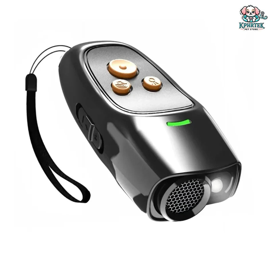 For 1 Dog Rechargeable Ultrasonic Dog Repellent Handheld Bark Control & Training Tool for Pets