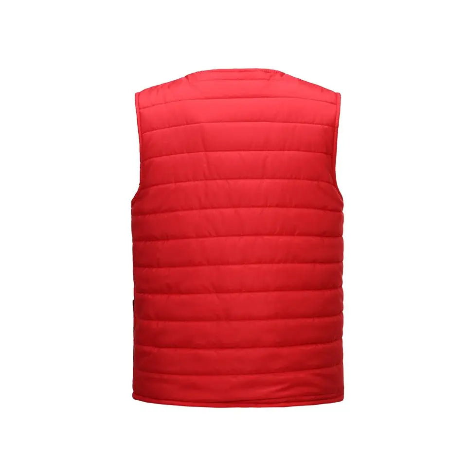 Men Motorcycle Rider Heated Vest  Autumn winter Smart heating Cotton Vest Heated V neck vest Women Outdoor Vest Winter Warm vest