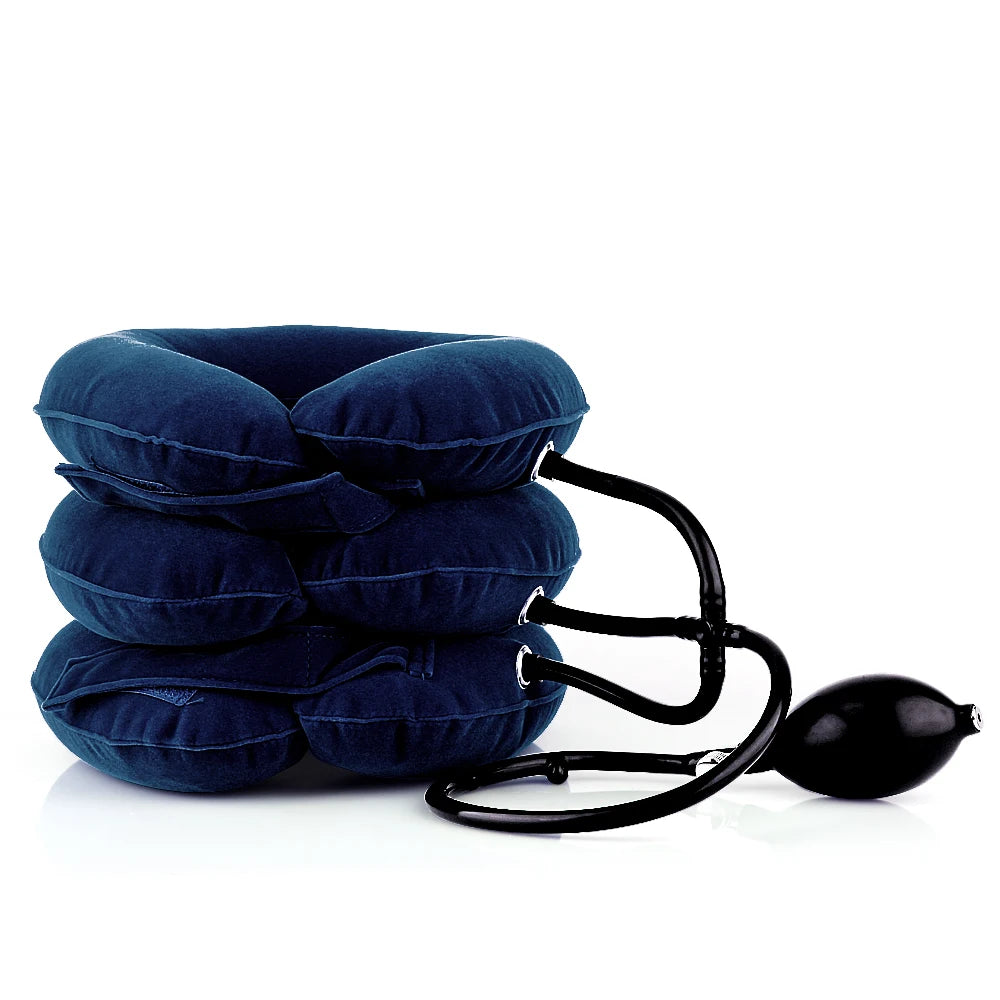 Cervical Neck Traction Medical Correction Device Cervical Support Posture Corrector Neck Stretcher Relaxation Inflatable Collar