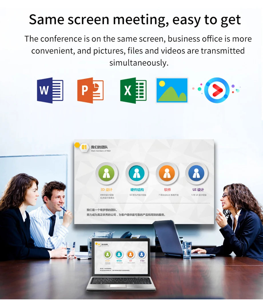 Smartldea New Mini dlp HD Projector support 1080p build in Battery Capacity wired Phone Mirroring proyector Home Theater beamer