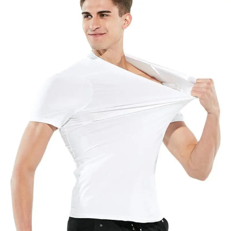 Anti-Dirty Waterproof Men T Shirt Hydrophobic Stainproof Breathable Antifouling Quick Dry Top Short Sleeve hiking shirt Unisex