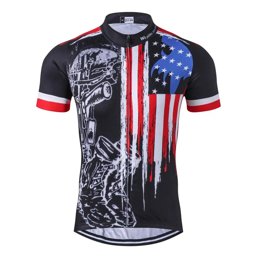 Weimostar Summer Men's Cycling Jersey Biking Shirt Racing Sport Bicycle Tops Ropa Ciclismo Pro Team MTB Bike Jersey Cycling Wear
