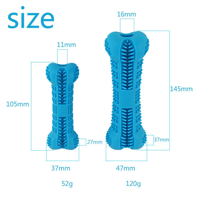 Soft Rubber Dog Toothbrushes Puppy Toys Dog Brush Stick 360 Degree Teeth Cleaning Toothpaste for Small Dogs Pet Toothbrush