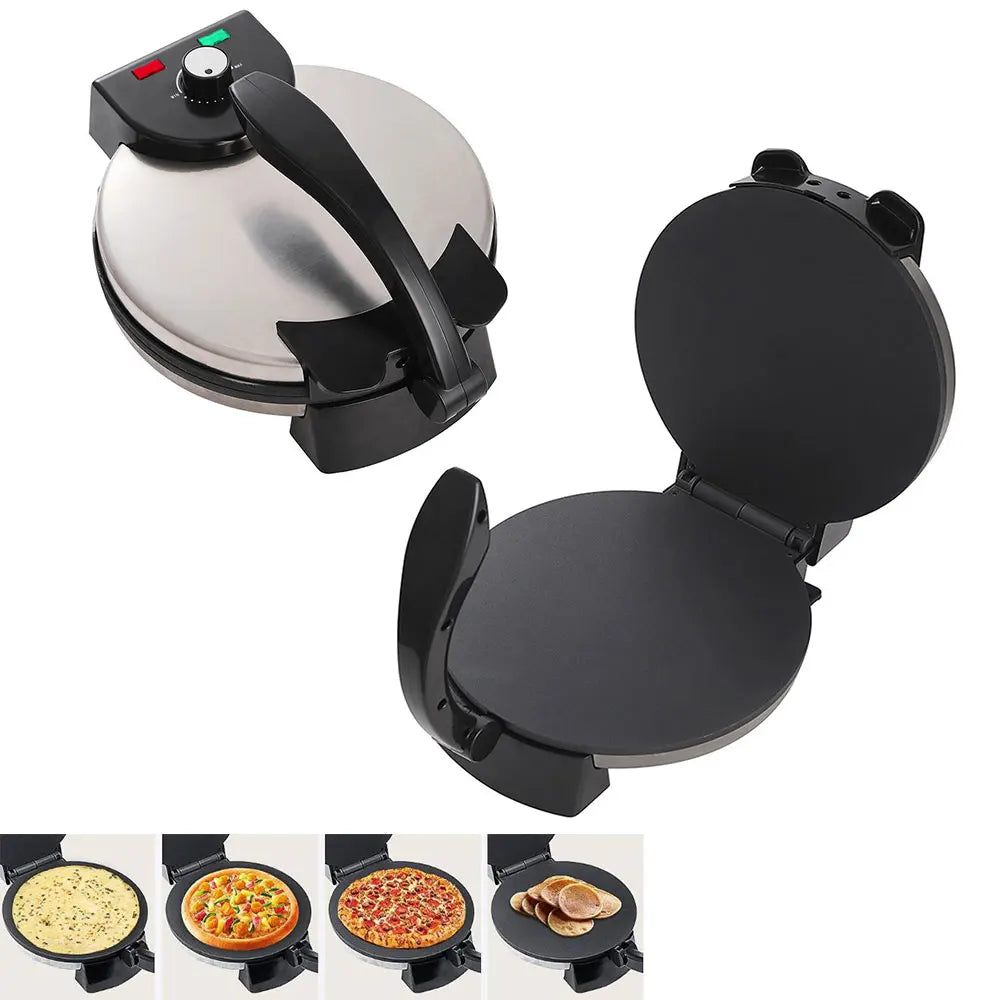 220V 2000W / 650W Kitchen Electric Crepe Maker Paratha Chapati Flat Bread Pizza Tortilla Maker Cooking Tools Appliance Bakeware