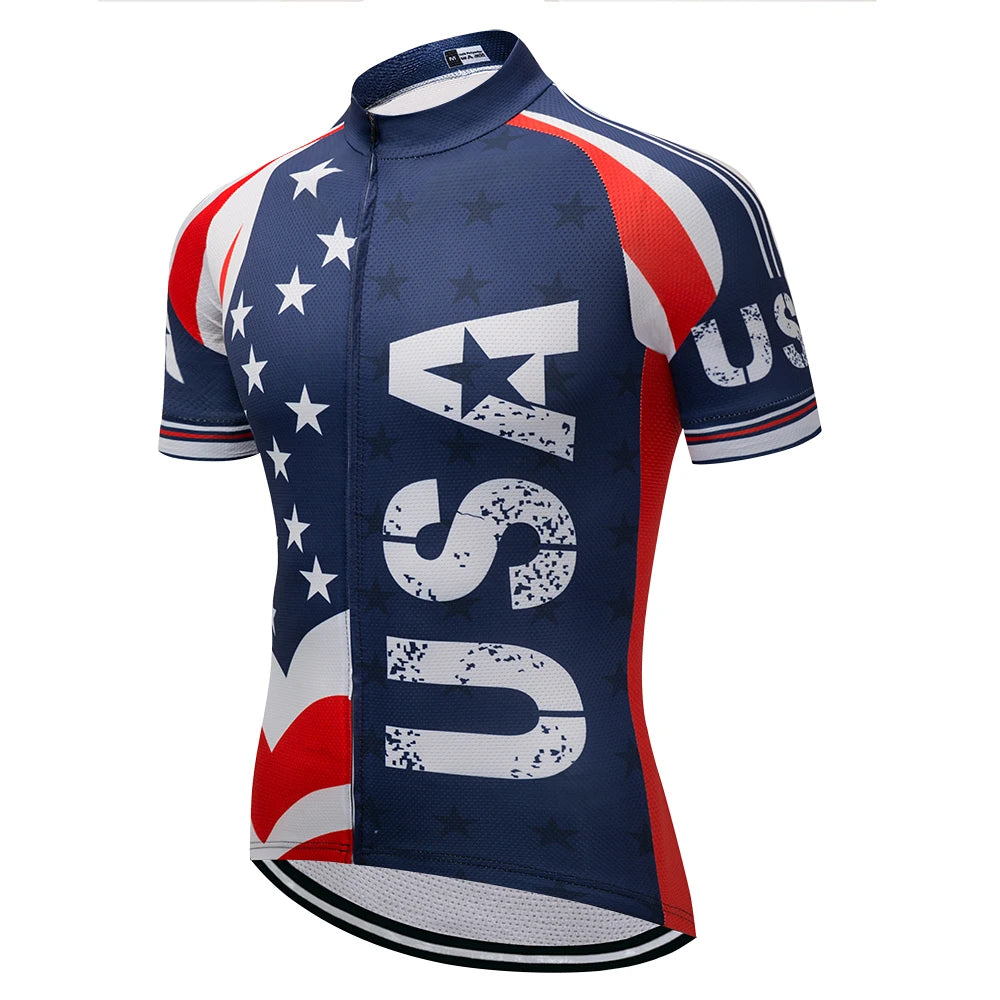 Weimostar Summer Men's Cycling Jersey Biking Shirt Racing Sport Bicycle Tops Ropa Ciclismo Pro Team MTB Bike Jersey Cycling Wear
