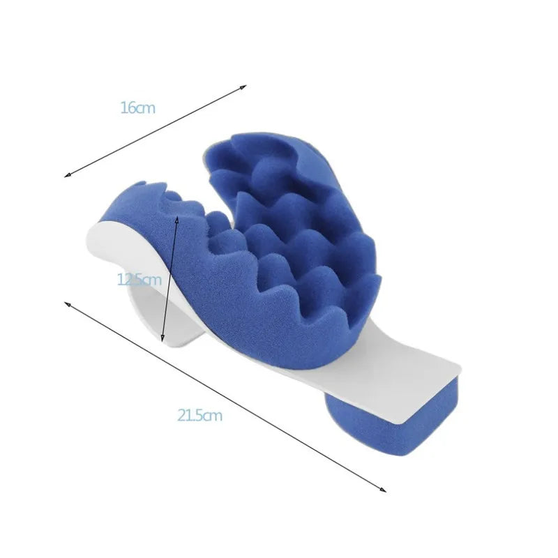 Relaxed Neck Support Pillow Tension Reliever  Massager Head Neck Shoulder Relax Muscle Tension Relieves Tightness Soreness Tool