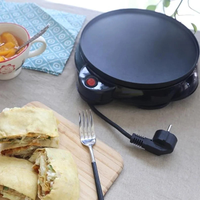 220V 2000W / 650W Kitchen Electric Crepe Maker Paratha Chapati Flat Bread Pizza Tortilla Maker Cooking Tools Appliance Bakeware