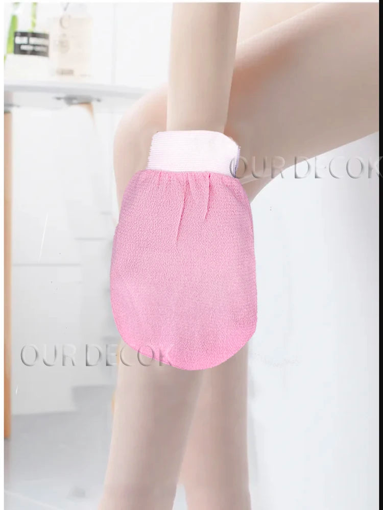 1 Piece Double Sided Hammam Scrub Mitt Magic Peeling Glove Exfoliating Tan Removal Mitt Second Pieces 70% OFF