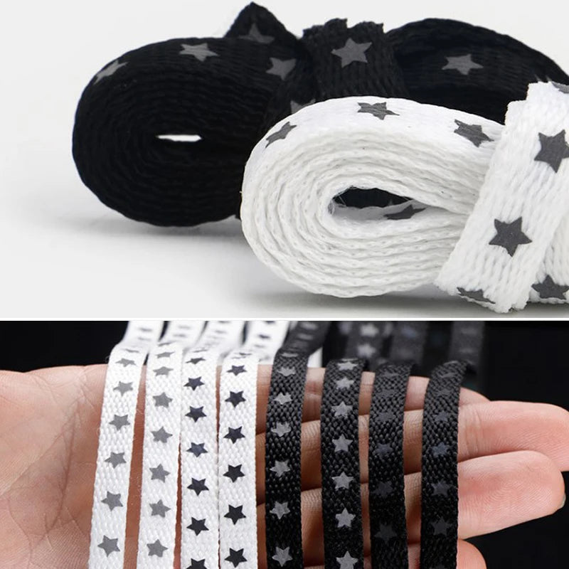 Reflective Shoelaces Sneaker Shoelace Sport Shoelaces Round Rope Shoe Laces Length 120CM Shoelaces Strings