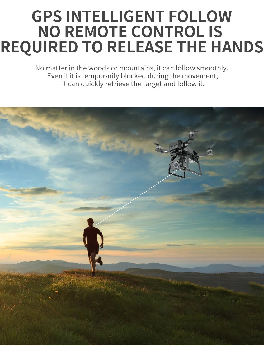 SJRC F7 PRO GPS Drone 4K Dual HD Camera 3-Axis Gimbal Professional Aerial Photography 3KM Brushless Quadcopter VS F11 4K Pro