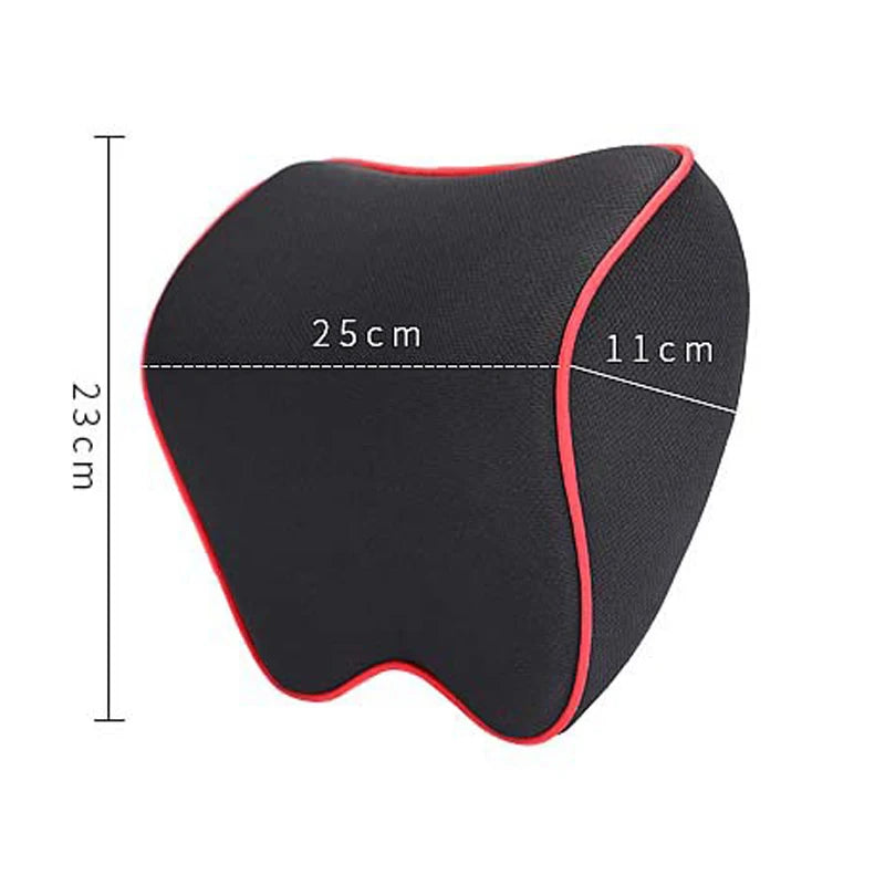 Car Neck Headrest Pillow Car Accessories Cushion Auto Seat Head Support Neck Protector Automobiles Seat Neck Rest Memory Cotton