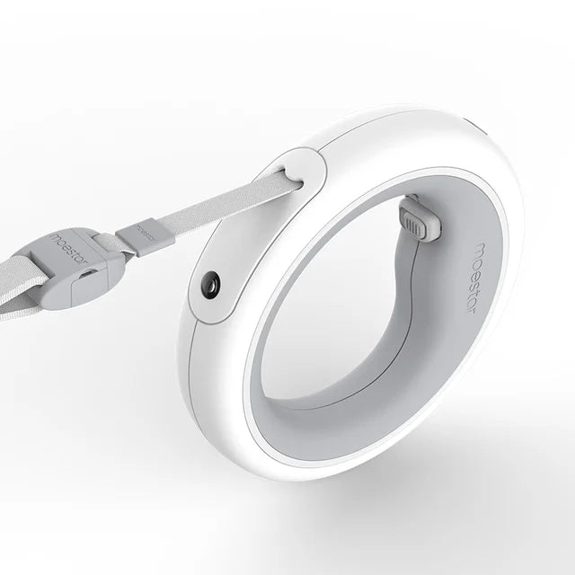 MOESTAR UFO 2.6m Retractable Pet Leash Rechargeable LED Night Light 50kg Static Tension Dog Traction Rope