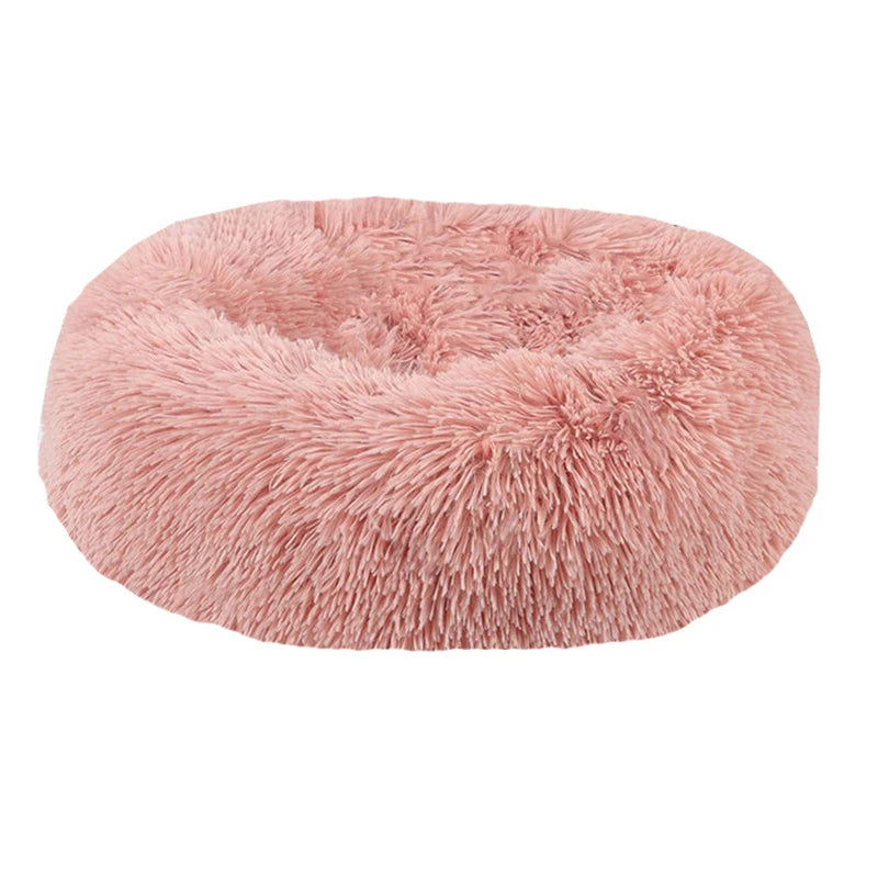 Plush Cat Bed Pet House Soft Long Plush Cat Cushion Mat Dog Bed For Small Dog Cat Nest Winter Warm Kitty Sleeping Bed Puppy Mat