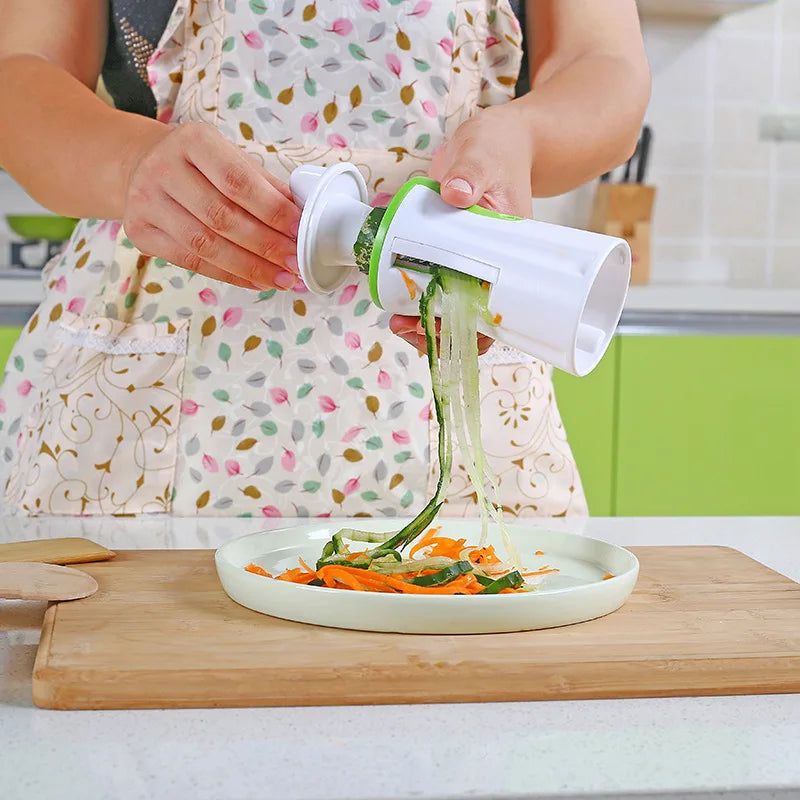 ANYOHOE Heavy Duty Spiralizer Vegetable Slicer Vegetable Spiral Cutter Zucchini Shredder Grater Kitchen Gadgets and Accessories