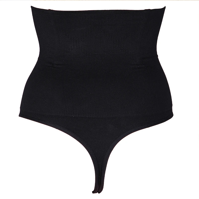 Miss Moly Women Sexy Thong Tummy Control Slimming Panties High Waist Trainer Seam-free Shapewear Girdle Bodysuit Body Shaper