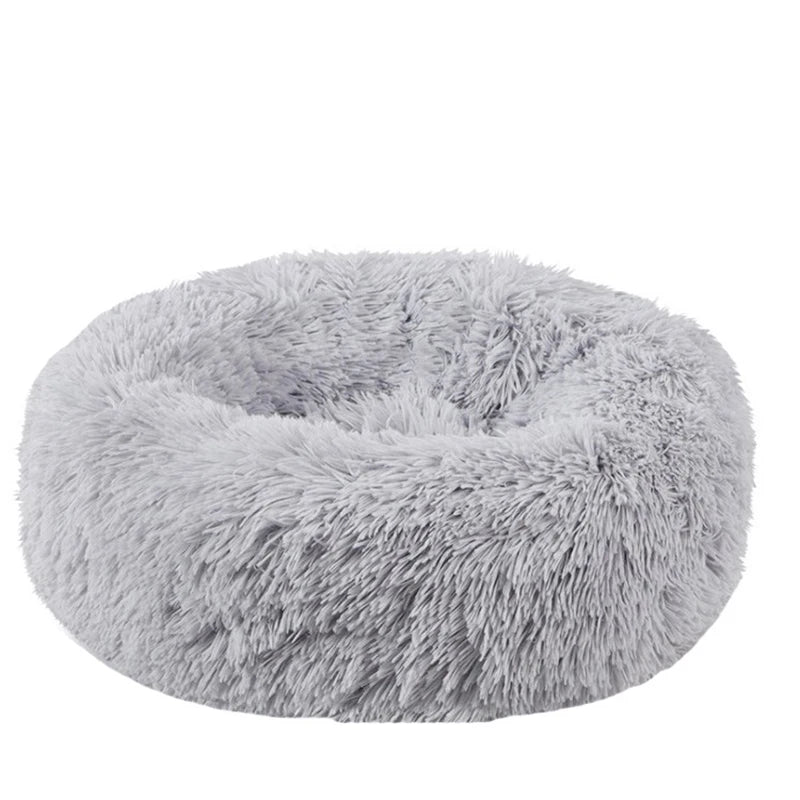 Plush Cat Bed Pet House Soft Long Plush Cat Cushion Mat Dog Bed For Small Dog Cat Nest Winter Warm Kitty Sleeping Bed Puppy Mat