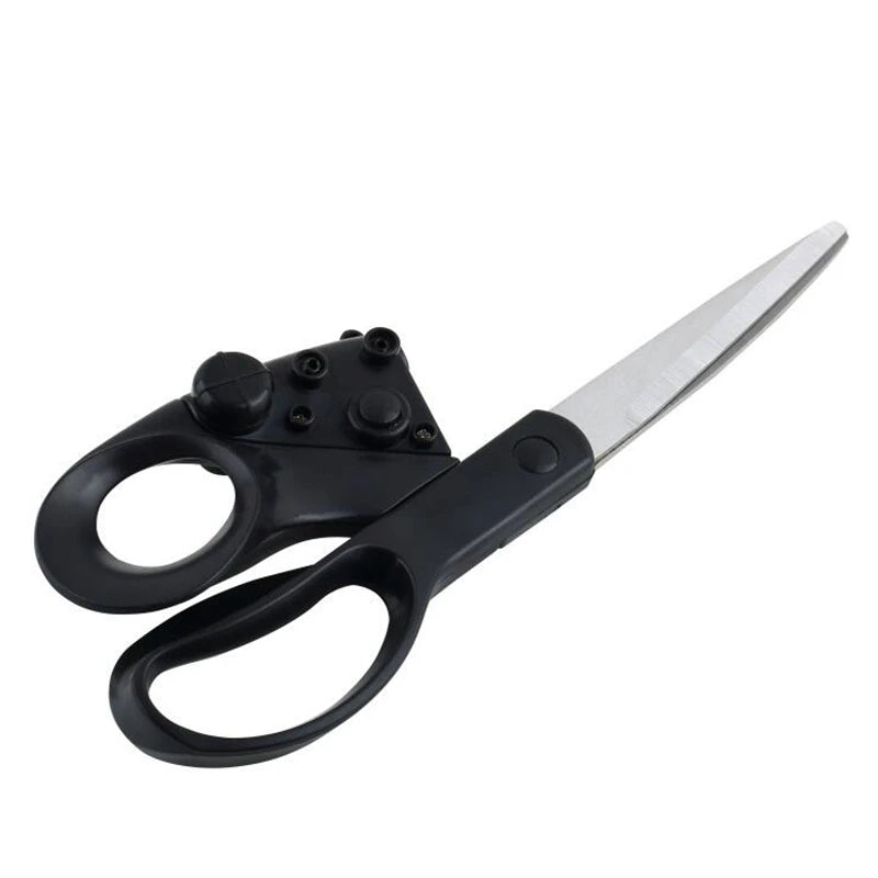 Laser Guided Sewing Scissors Infrared Positioning Laser Stainless Steel Scissors For Needlework Sewing Supplies Professional DIY
