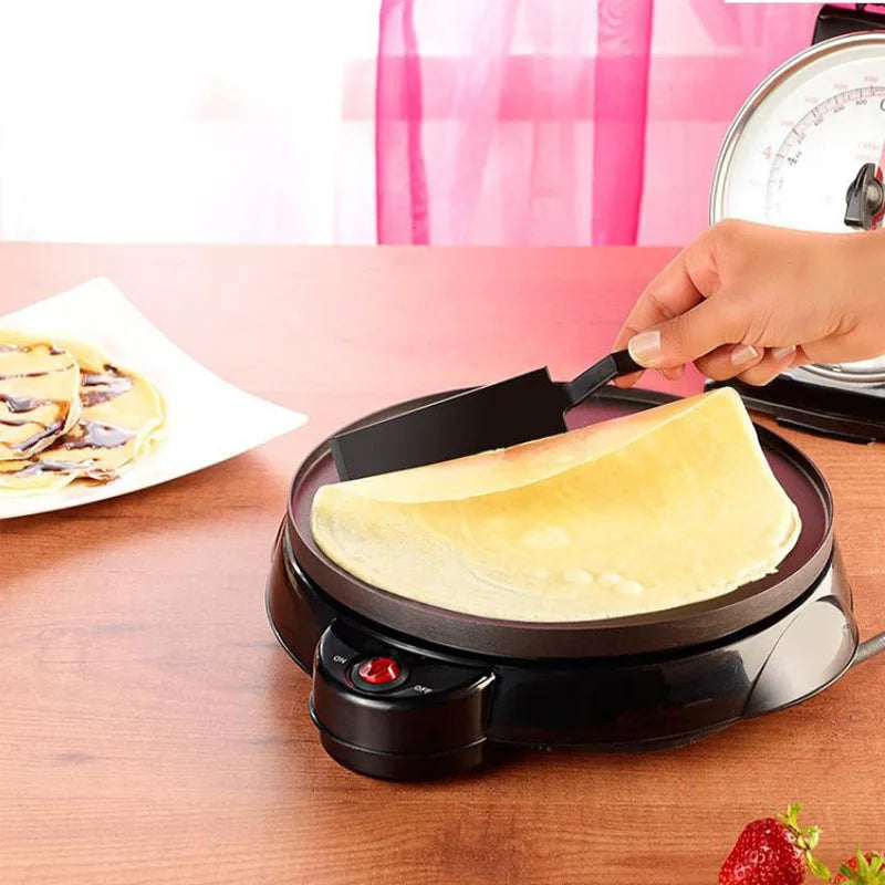 220V 2000W / 650W Kitchen Electric Crepe Maker Paratha Chapati Flat Bread Pizza Tortilla Maker Cooking Tools Appliance Bakeware