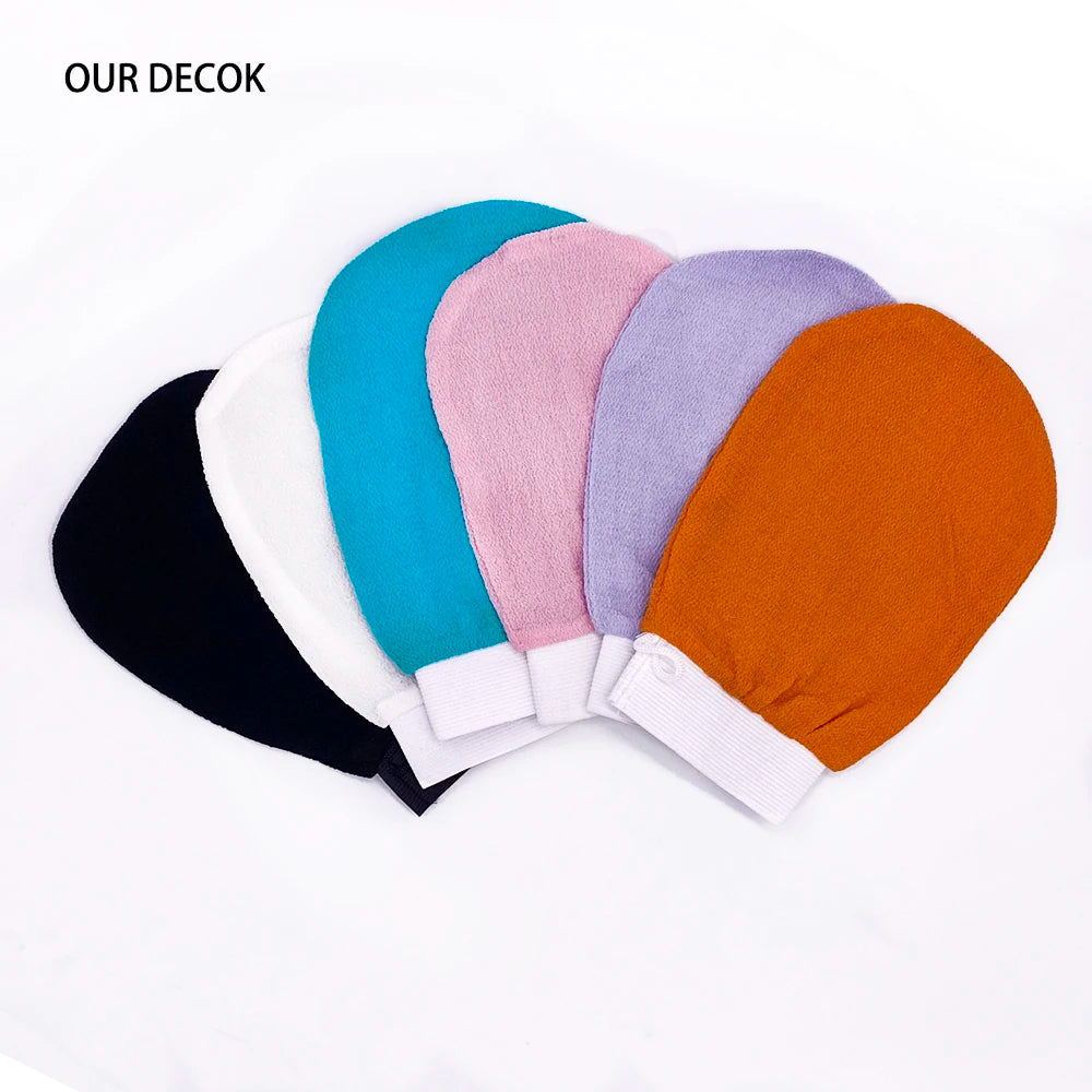 1 Piece Double Sided Hammam Scrub Mitt Magic Peeling Glove Exfoliating Tan Removal Mitt Second Pieces 70% OFF