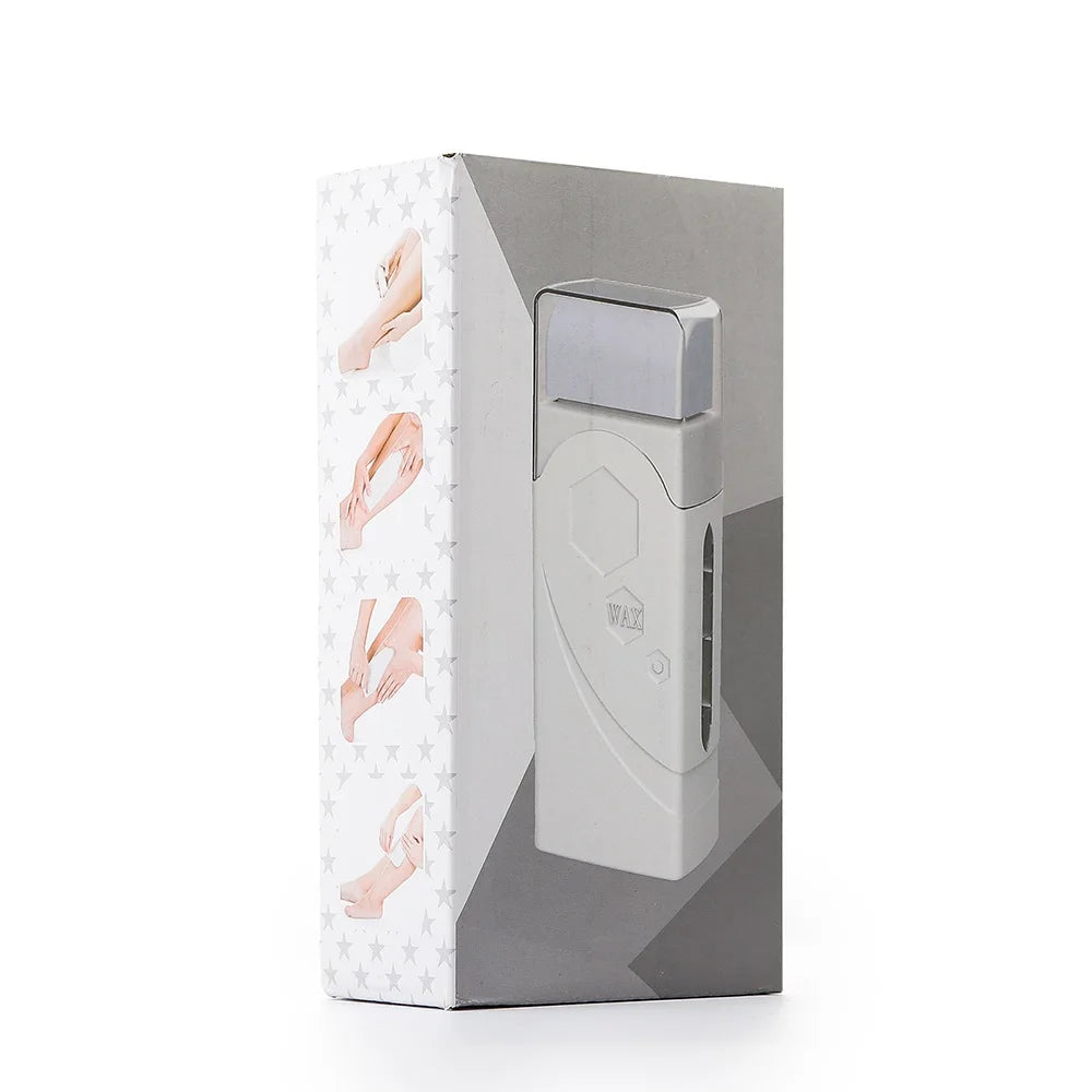 40W Roll On Depilatory Wax Heater Machine Portable Wax Cartridge Hair Removal Cream Heating Device Home Epilator Waxing Warmer
