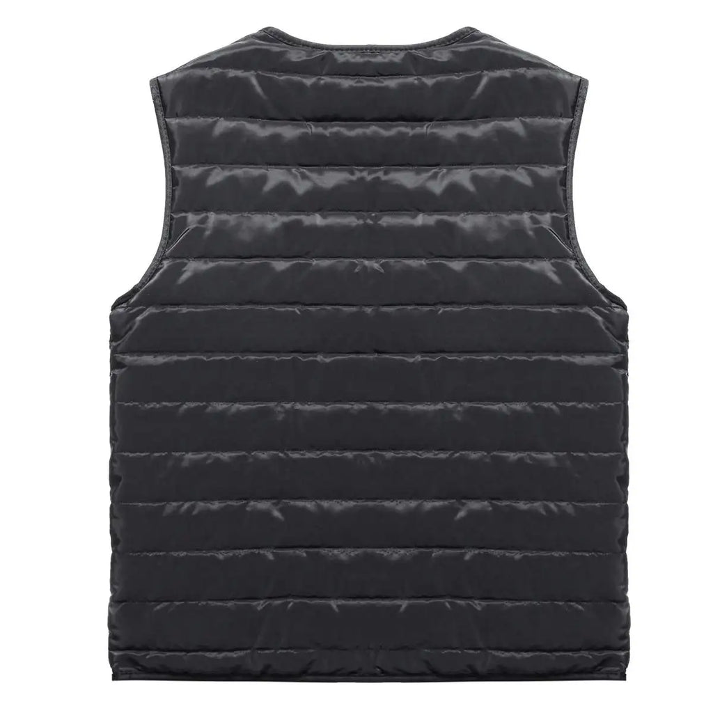 Men Motorcycle Rider Heated Vest  Autumn winter Smart heating Cotton Vest Heated V neck vest Women Outdoor Vest Winter Warm vest