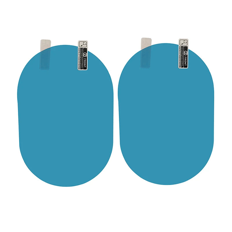 2 Pcs Car Sticker Rainproof Film For Car Rearview Mirror Car Rearview Mirror Rain Film Clear Sight In Rainy Days Car Film