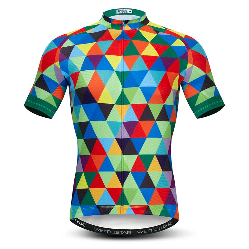 Weimostar Summer Men's Cycling Jersey Biking Shirt Racing Sport Bicycle Tops Ropa Ciclismo Pro Team MTB Bike Jersey Cycling Wear