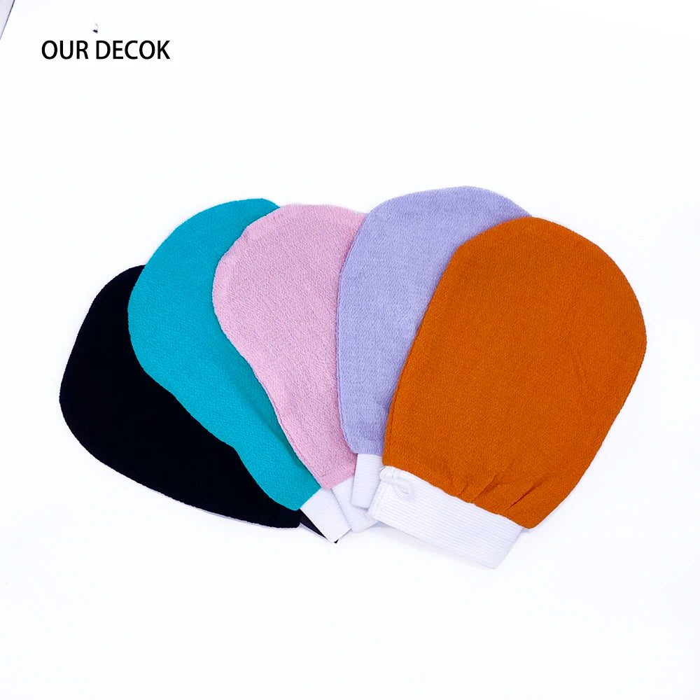 1 Piece Double Sided Hammam Scrub Mitt Magic Peeling Glove Exfoliating Tan Removal Mitt Second Pieces 70% OFF