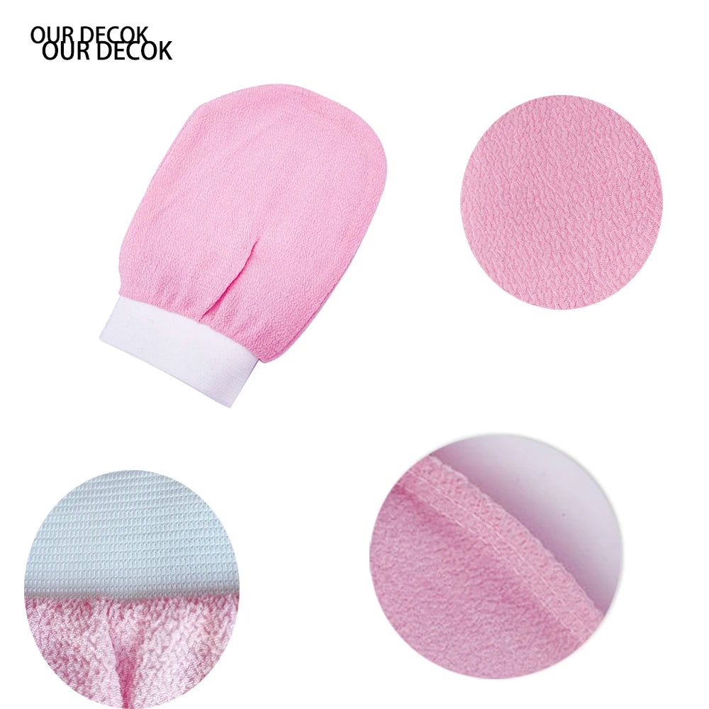 1 Piece Double Sided Hammam Scrub Mitt Magic Peeling Glove Exfoliating Tan Removal Mitt Second Pieces 70% OFF