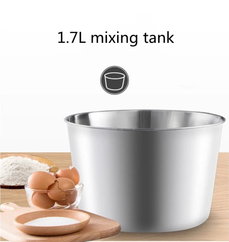 Multifunctional 7 Speed Egg Beater Mini Mixer Electric Food Blender Mixer Automatic Cream Food Cake Baking Dough Mixer
