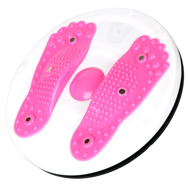 Waist Twisting Disc for Waist Trainer, Abdominal Exercise, Foot Massage Plate, Body Building Fitness