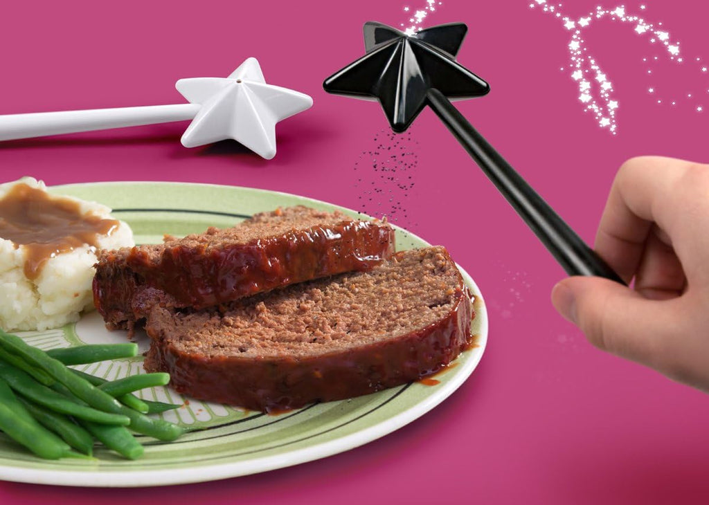 Portable Salt Pepper Shakers  Refillable Magical Star Wand Spice Dispenser Seasoning Shaker Set Kitchen & Dining BBQ Supplies바비큐