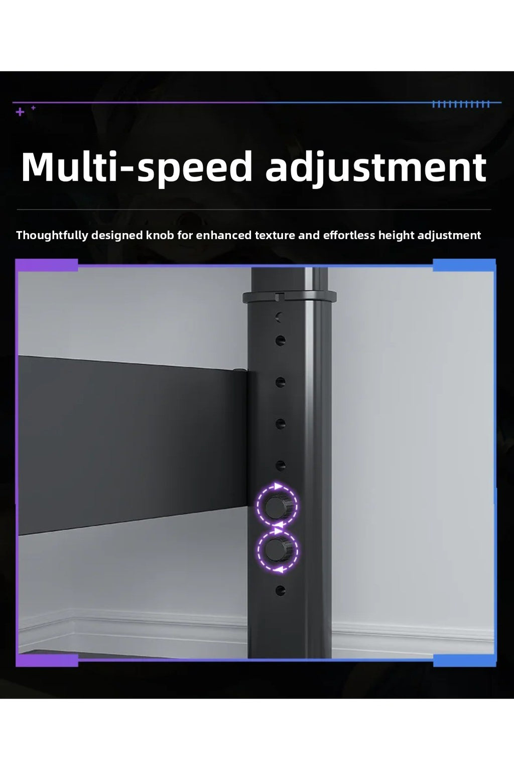 Height Adjustable Gaming Desk Electric Standing Computer Table Carbon Fiber Wide Desktop for Home Office E-sports Setup