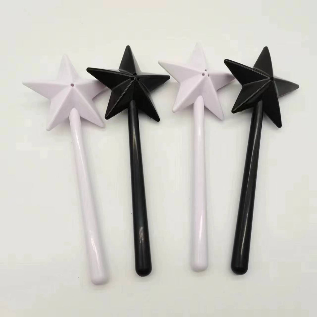 Portable Salt Pepper Shakers  Refillable Magical Star Wand Spice Dispenser Seasoning Shaker Set Kitchen & Dining BBQ Supplies바비큐