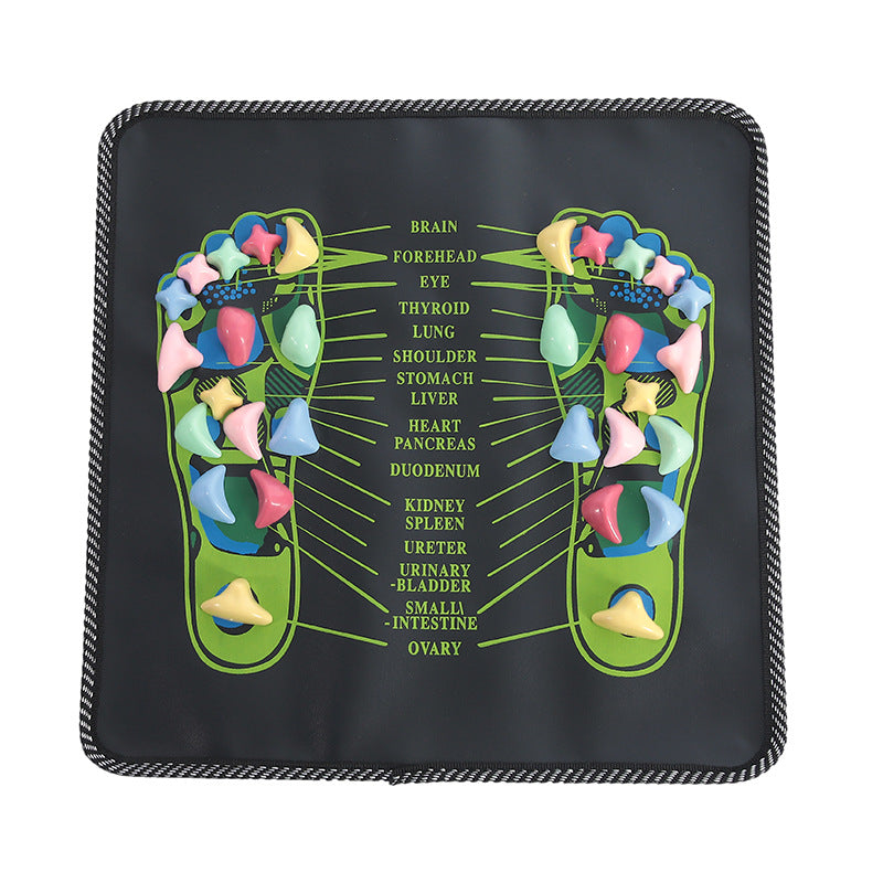 Acupressure Pad Foot Reflexology Massage Pad Health Care Walking Foot Pressure Pad Reflexology Massage Pad Foot Massager