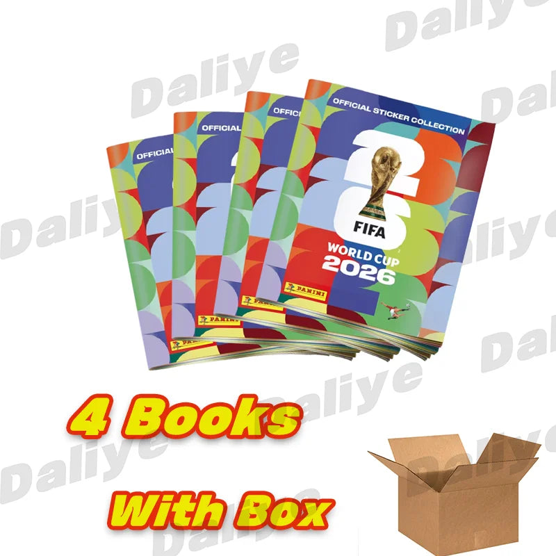 In Stock Football Cards 2026 Panini FIFA World Cup Sticker Pack Panini Soccer Card Panini Cards Soccer Set Collection Gift
