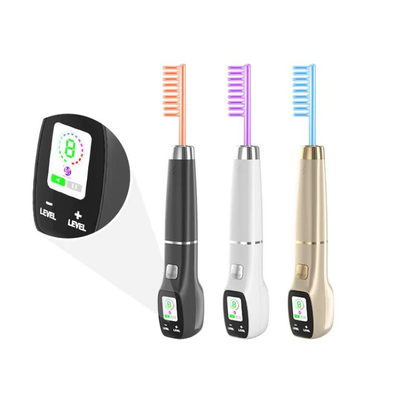 LCD Screen 4 in 1 Facial Skin Rejuvenation Tightening Wand Beauty Machine Care
