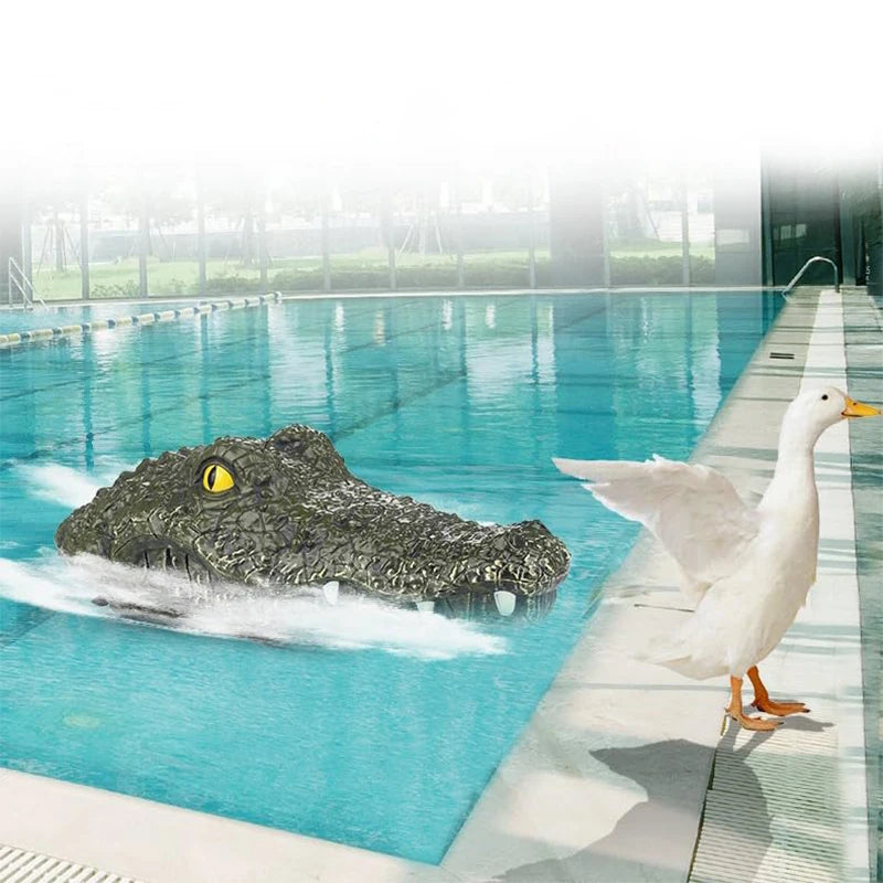 Simulated Crocodile Head Funny Gifts Toys Boys Prank Items Pool Floats Water Amusement Large Family Patio Pools Boat Toy Games