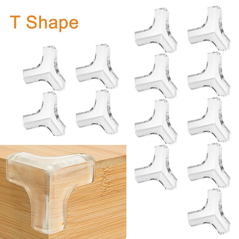 10/20Pcs Baby Safety Table Corner Protector Furniture Edge Protection Cover Transparent Children Anti Collision Edge Guards