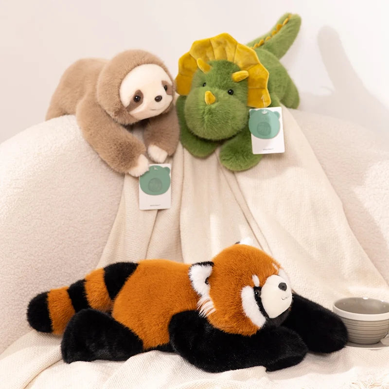 65cm Long Arm Stuffed Animal Arm Weighted Soft Plush Pillow Raccoon Koala Bear Sloth Dinosaur Gift for Boys and Girls Pillow