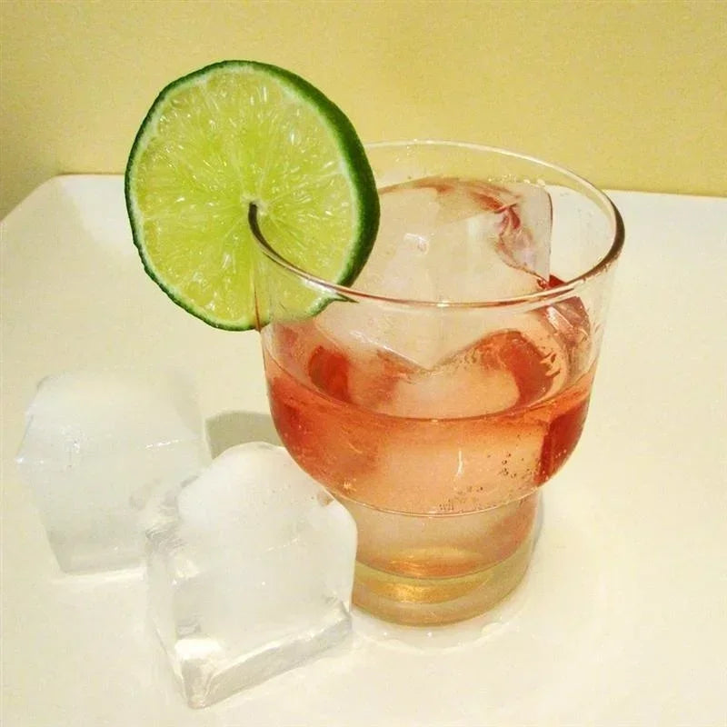 New 15 Grid Silicone Ice Cube Mold Big Tray Mold Ice Cube Maker Non-toxic Durable Bar Pub Wine Ice Blocks Maker
