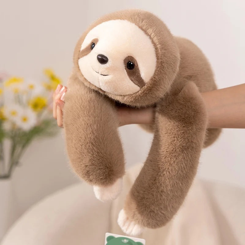 65cm Long Arm Stuffed Animal Arm Weighted Soft Plush Pillow Raccoon Koala Bear Sloth Dinosaur Gift for Boys and Girls Pillow