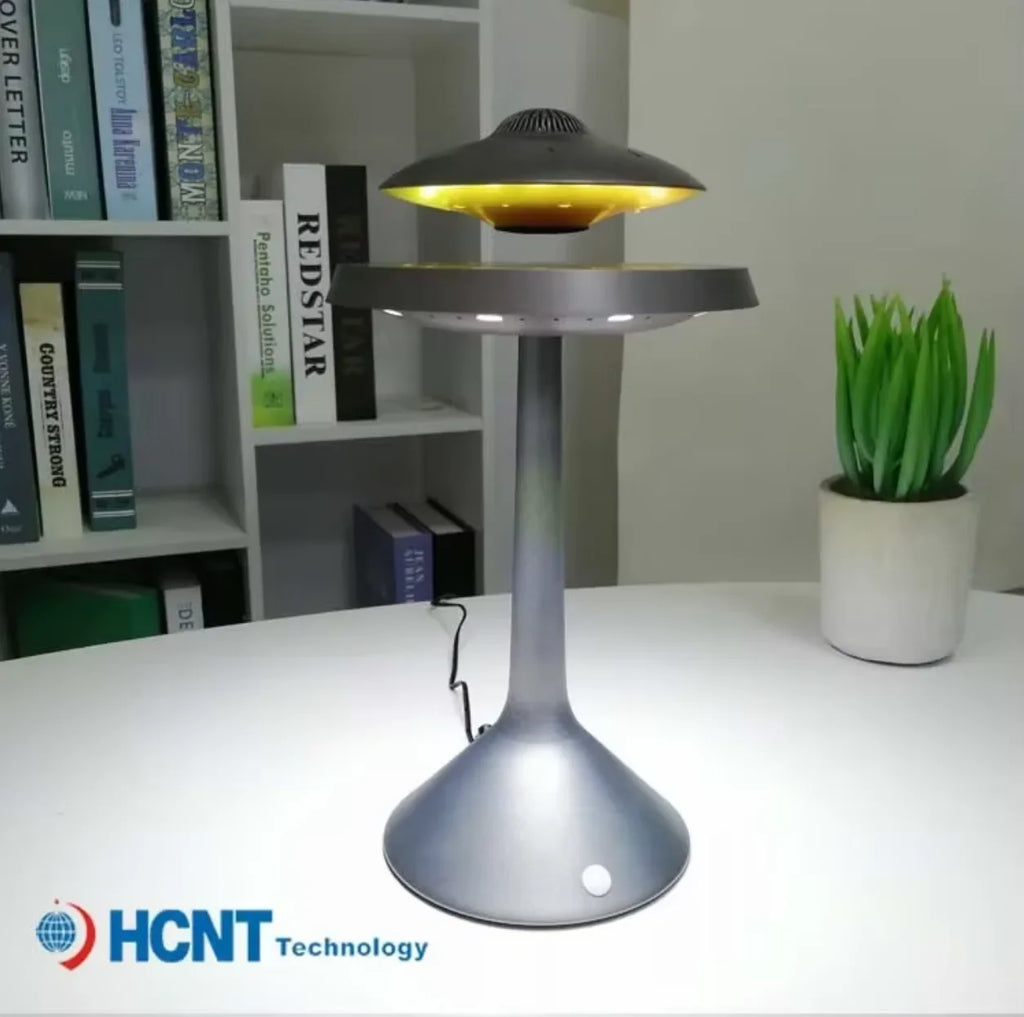 Creative Floating Bluetooth Speaker Magnetic Levitation UFO Gift for Kids 360 Degree Levitating Smart Audio Wireless 3D Surround