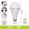 7W/9W/12W/15W Emergency Light Bulb LED Handheld Hanging Charging Energy-Saving Light Bulb Portable Household Tent Fishing Lamp
