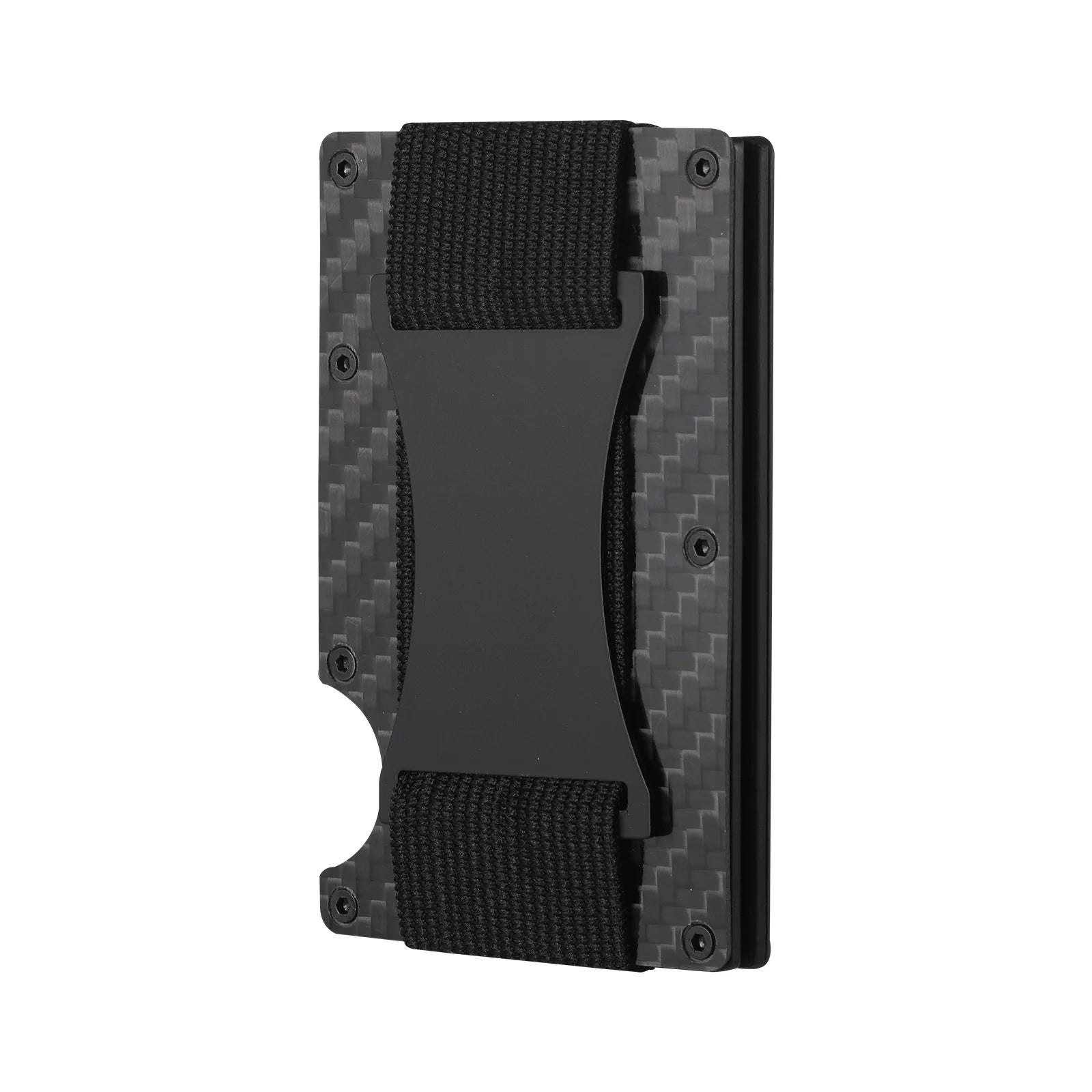 New Slim Fashion RFID Protection Card Holder Men Women Aluminum Wallet Elasticity Back Pouch ID Credit Case Unisex Travel Purse