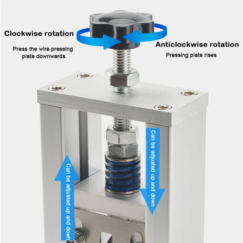 Manual Wire Stripping Machine Automatic 3-21mm 1-30 square Copper Cable Scrap Recycle Alloy Steel Cable Peeling Stripper Blade
