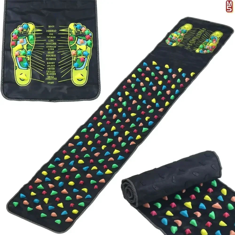 Acupressure Pad Foot Reflexology Massage Pad Health Care Walking Foot Pressure Pad Reflexology Massage Pad Foot Massager