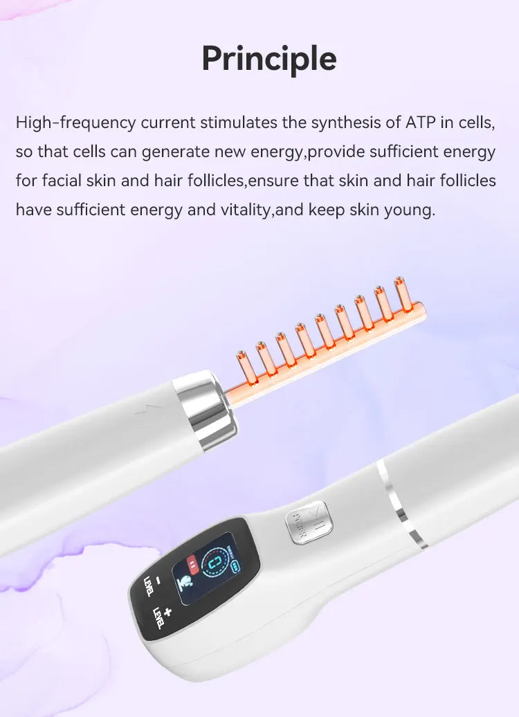 LCD Screen 4 in 1 Facial Skin Rejuvenation Tightening Wand Beauty Machine Care