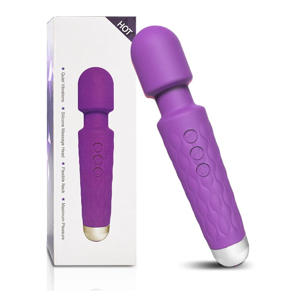 Powerful AV Vibrator for Women Dildo Magic Wand G spot Clitoris Stimulator Masturbator Massager Erotica Sex Toys for Adults