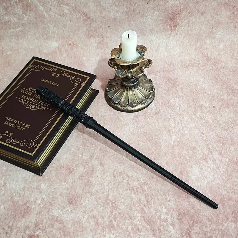 Anime Cosplay Show Metal Core Magic Wand Children Decoration Toy Accessories For Kids Bacchetta Di Plastic Magic Stick Snape